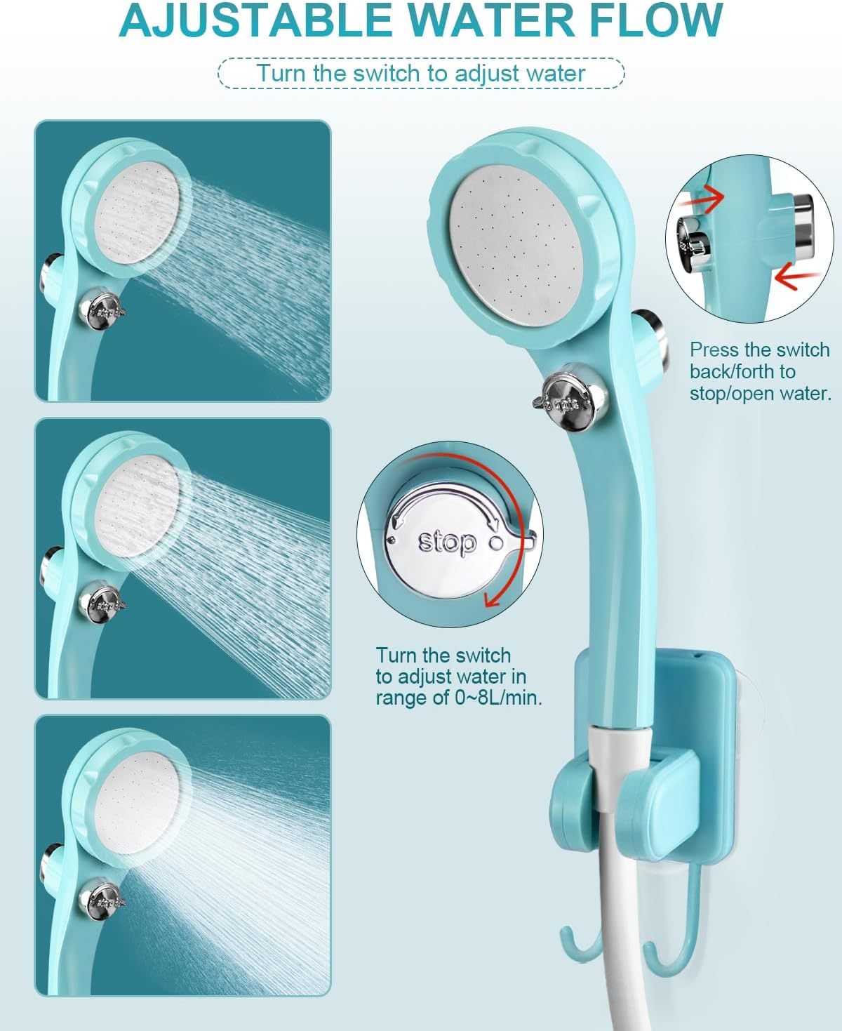 douche électrique portable