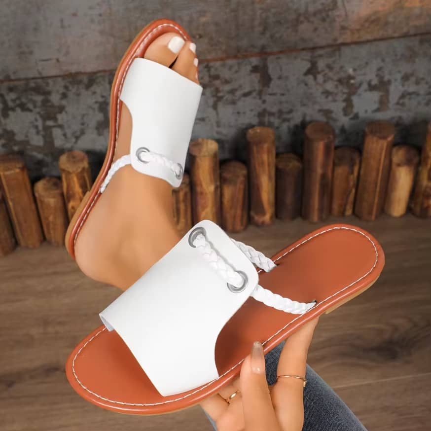 pantoufle tissées pour femmes